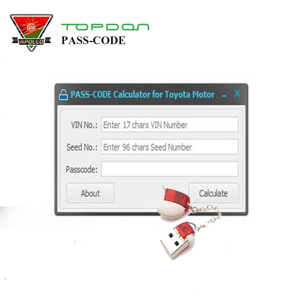 Toyota passcode calculator