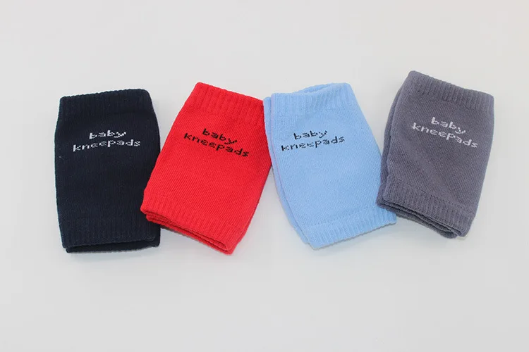 Носки для малышей хлопковые гетры для новорожденных и гетры для младенцев, защитные наколенники для ползания, защита для малыша, уплотненные наколенники, 1 пара