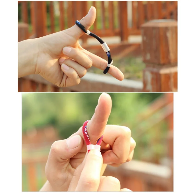 

3 colors Adjustable Fingersling For Hunting Shooting Archery Accessory Archery Finger Sling Recurve Bow