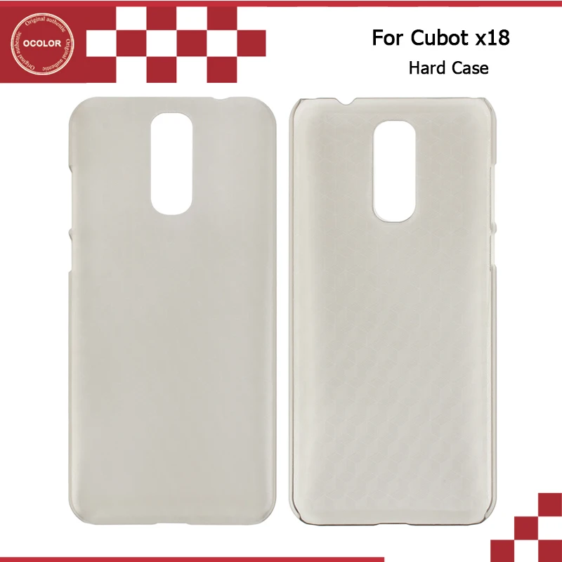 Ocolor для Cubot x18 PC Пластик задняя крышка протектор трудный В виде ракушки Аксессуары