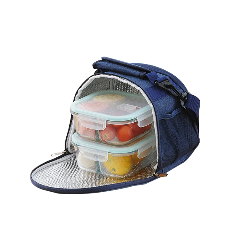 Portable Oxford Lunch Bag Thermal Insulated Cooler Box Fresh Keeping
