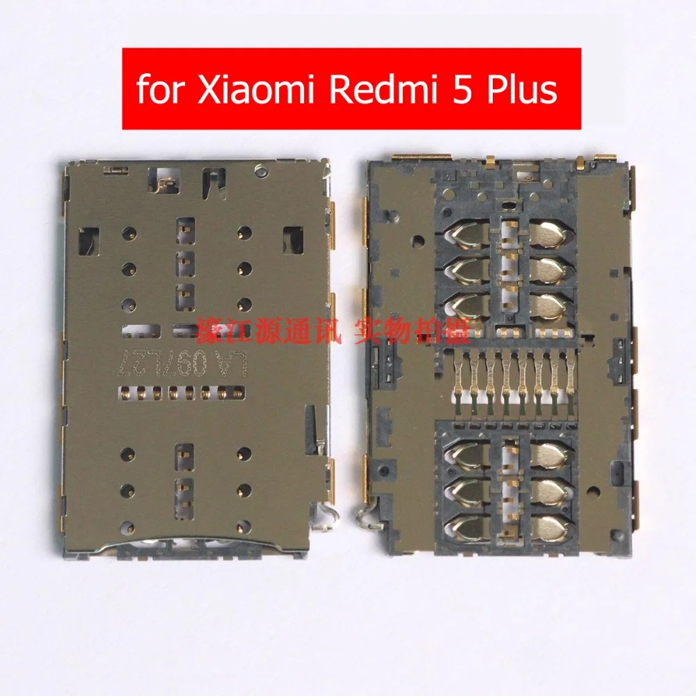 for Xiaomi Redmi 5 Plus SIM Card Slot Reader Micro SD Nano SIM Card