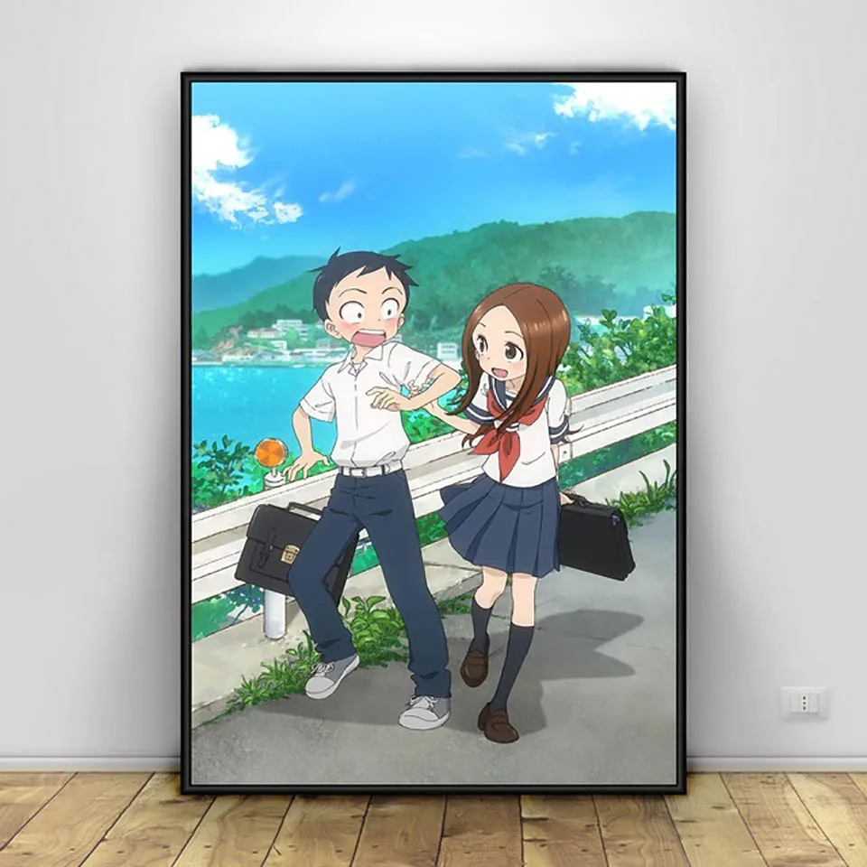 

Home Decor 5D Diamond Embroidery Karakai Jouzu No Takagi-san Painting Anime Full Square Drill Cross Stitch Picture Wall Art Gift