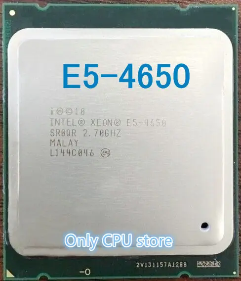 E5-4650 оригинальный Intel Xeon E5 4650 2 7 ГГц 8-ядерный 20 МБ SmartCache DDR3 1600 МГц FCLGA2011 TPD 130 Вт