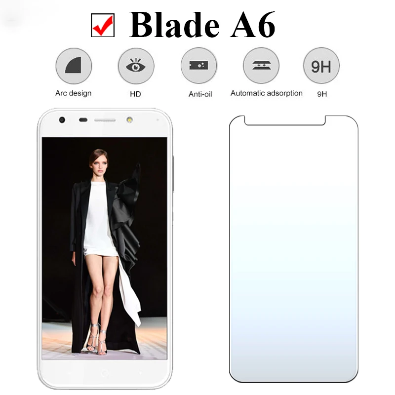 Протектор экрана для zte Blade A6 Tremp закаленное защитное стекло Bladea6 6A A 6 защитное стекло 9H защита 2.5D пленка