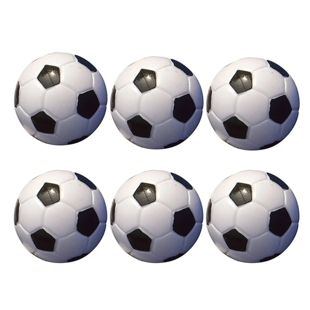 ULTNICE Pelotas para Futbolín Bolas del balompié de la tabla de 6PCS 32mm  negro/bola blanca : : Juguetes y juegos