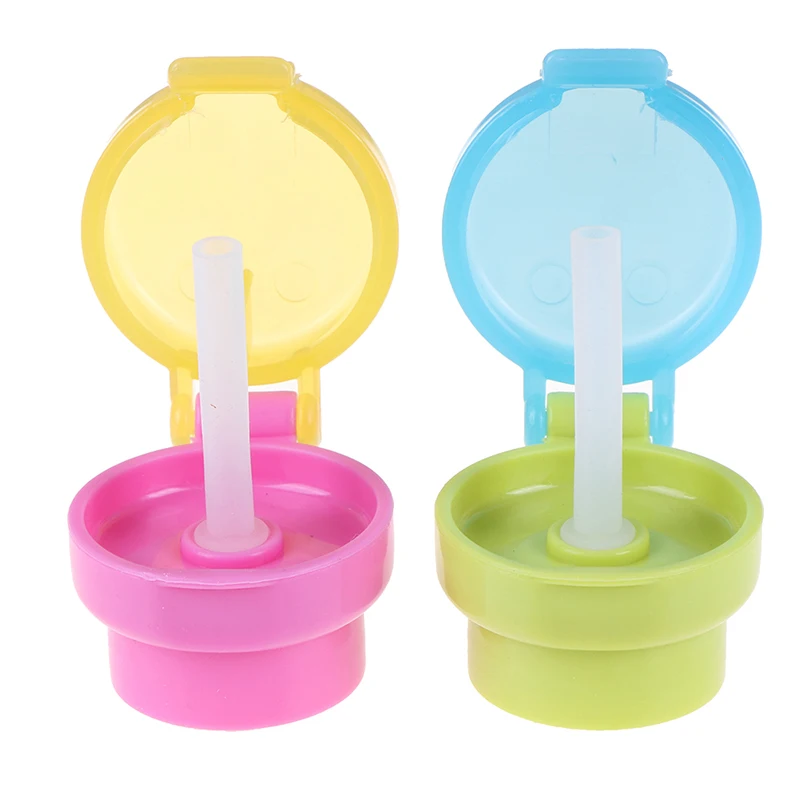 3PCS Kids No Spill Choke Water Bottle Cup Adapter with Tube Drinking Straw  for Baby Drink Feeder Water Leak Proof Bottle Cap - AliExpress