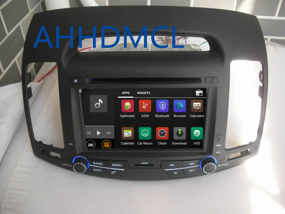 Sale Car Multimedia Player Stereo Radio Audio DVD Android 9.0 GPS Navigation 2G RAM For Hyundai Elantra 2007 2008 2009 2010 2011 1