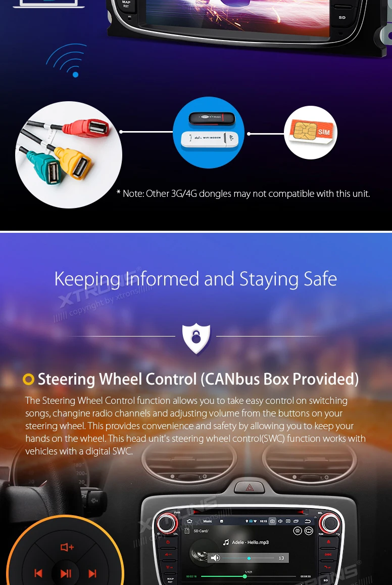 Best Android 8.0 Oreo OS 7" Car DVD Multimedia Navigation GPS Radio for Ford Focus II 2008-2011 & C-Max 2008-2011 & S-Max 2008-2011 8