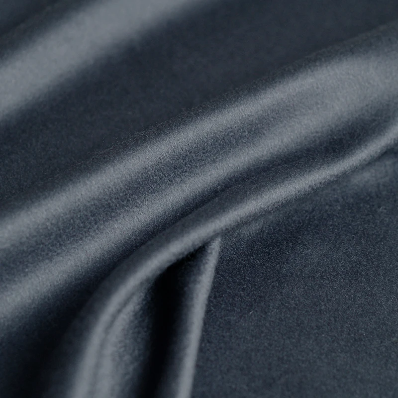Pearlsilk 500 г/м вес синий серый микроволновый кашемир и шерсть garmen материалы зимнее пальто DIY Одежда Ткань