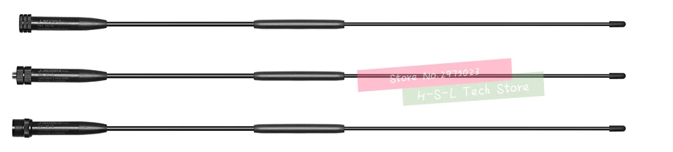 SMA/BNC 144/430MHz двухдиапазонная антенна для двухстороннего радио VHF/UHF портативная рация антенна fm-радио аксессуар