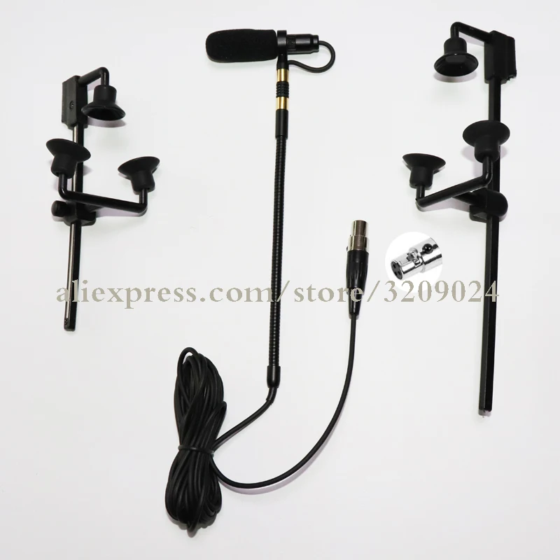 Saxophone Microphone Orchestra Trumpet Sax Gooseneck Musical Instrument