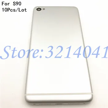 

10Pcs/Lot Replacement Rear Housing For Lenovo S90 Back Cover Battery Door Case with Camera Lens S90T S90U S90E With Logo