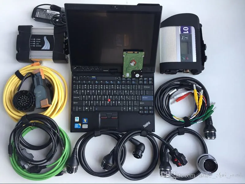  2019 el más nuevo 2IN1 c4 escáner de diagnóstico mb star c4 Para BMW Icom next hdd 1TB con el softw
