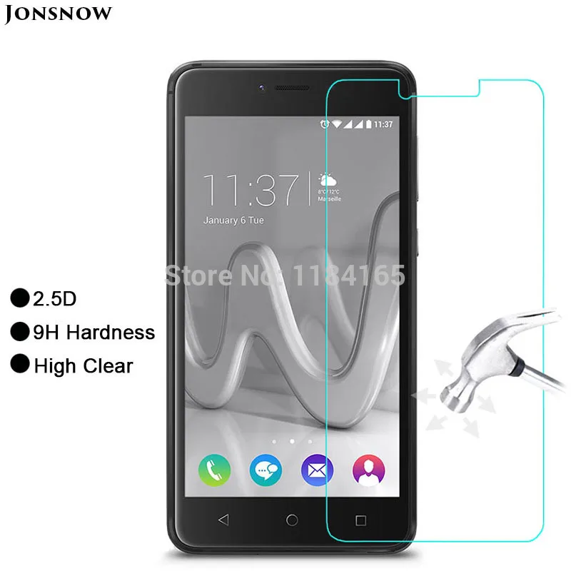 Закаленное Стекло Плёнки для Wiko Ленни 3 Max Экран протектор высокой четкостью