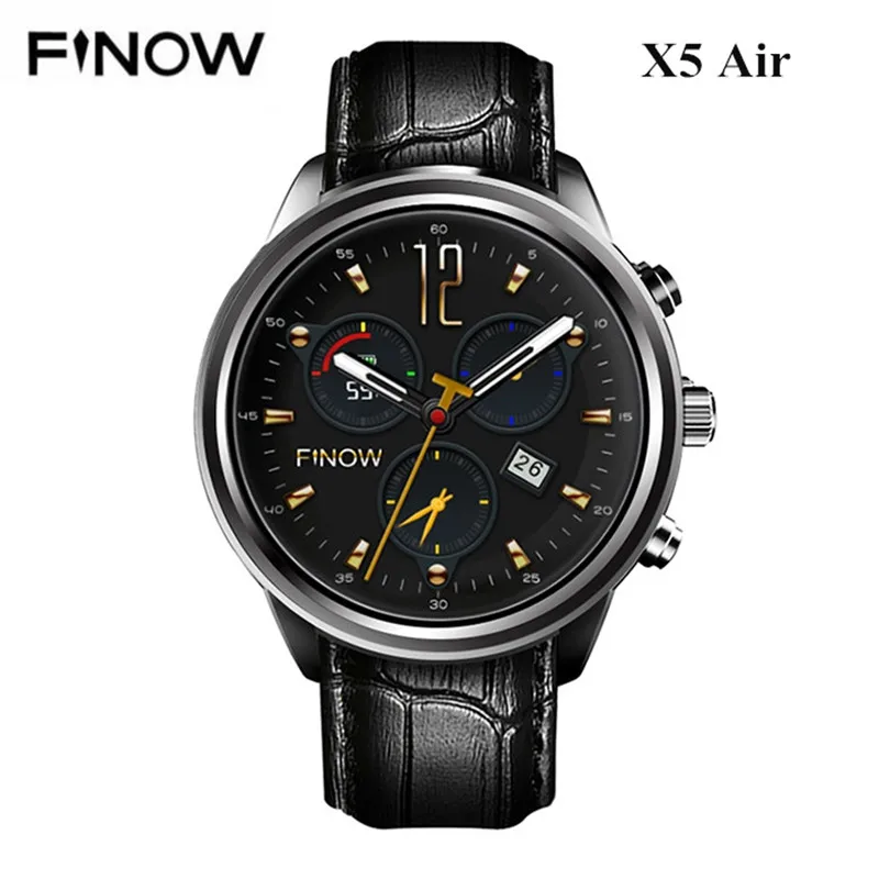 

Finow X5 Air Smart Watch 2GB RAM 16GB ROM MTK6580 GPS WIFI Wearable Devices Bluetooth Android 5.1 3G Smartwatch For Android IOS