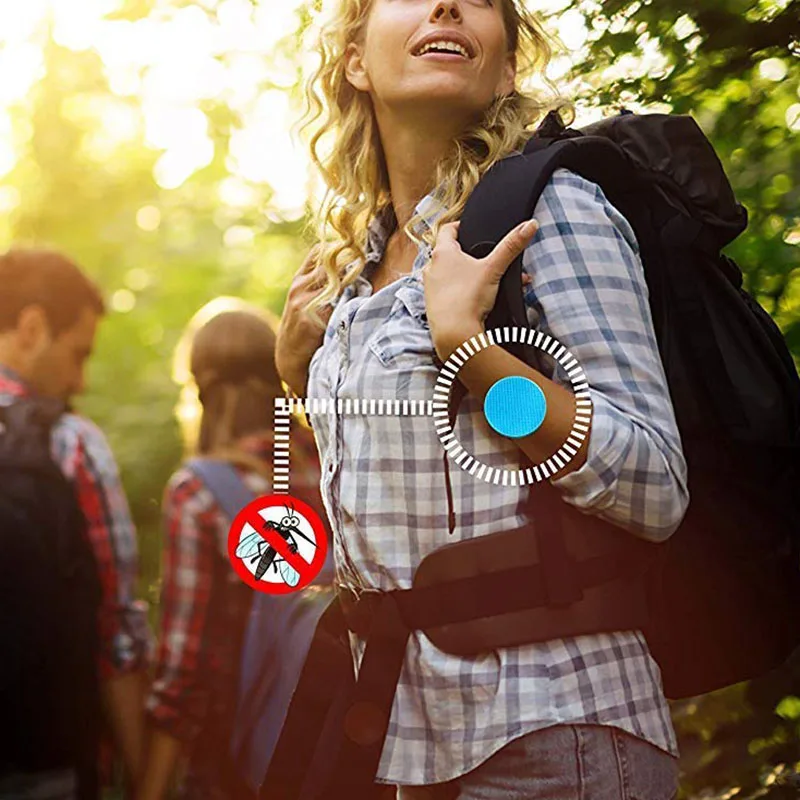 

Natural Mosquito Repellent Patches Deet-Free Non-Toxic Long Lasting Bug Protection for Kids Adults LBShipping