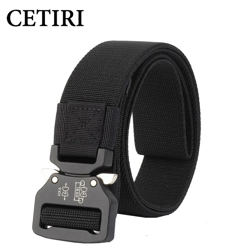 military style tactical nylon belt