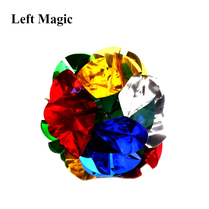 Средний появляющийся шар цветок(диаметр: 30 см) Волшебные трюки весенний цветок букет магический реквизит крупным планом уличная магия G8263