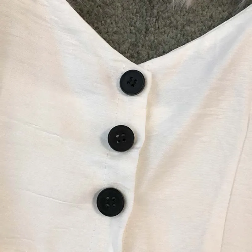 2019 summer new white ruffles women jumpsuits and rompers button short lady sexy loose chiffon pladysuits top quality 2019 summer new white ruffles women jumpsuits and rompers button short lady sexy loose chiffon pladysuits top quality