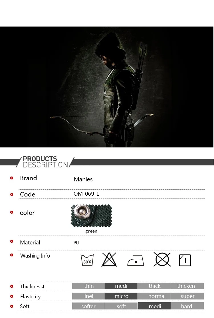 Оливер Квин Косплей Зеленая Стрела сезон 5 костюм наряд супергероя Хэллоуин вечерние для мужчин одежда индивидуальный заказ взрослых сапоги