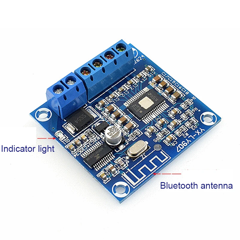 TPA3116D2 Bluetooth 4 2 усилитель мощности плата Amplificador 50 Вт + Двухканальный аудио модуль DC12