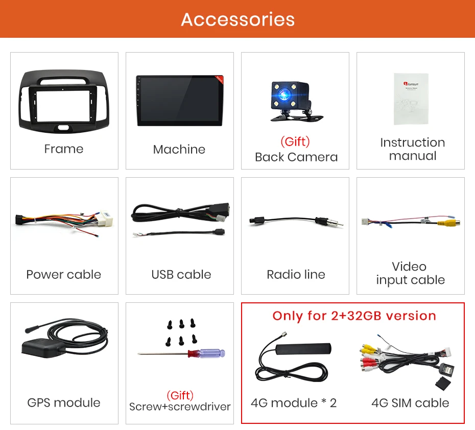 Best Junsun V1 pro 4G+64G CarPlay Android 9.0 DSP For Hyundai Elantra 2006 - 2010 Car Radio Multimedia Video Player GPS RDS 2 din dvd 37 Best Junsun V1 pro 4G+64G CarPlay Android 9.0 DSP For Hyundai Elantra 2006 - 2010 Car Radio Multimedia Video Player GPS RDS 2 din dvd 37