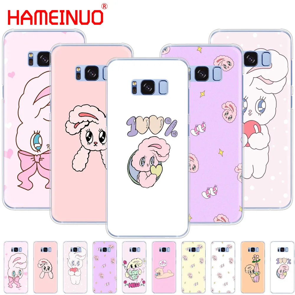 HAMEINUO Korean Pink chuu esther kim rabbit cell phone