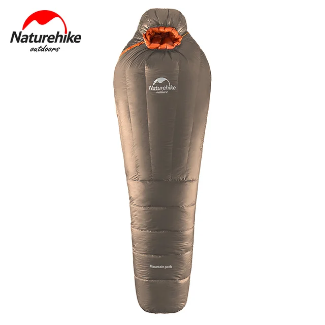 Cheap NatureHike-New Super light Outdoor Down Mummy Type Duck down sleeping bag Winter Sleeping Bag