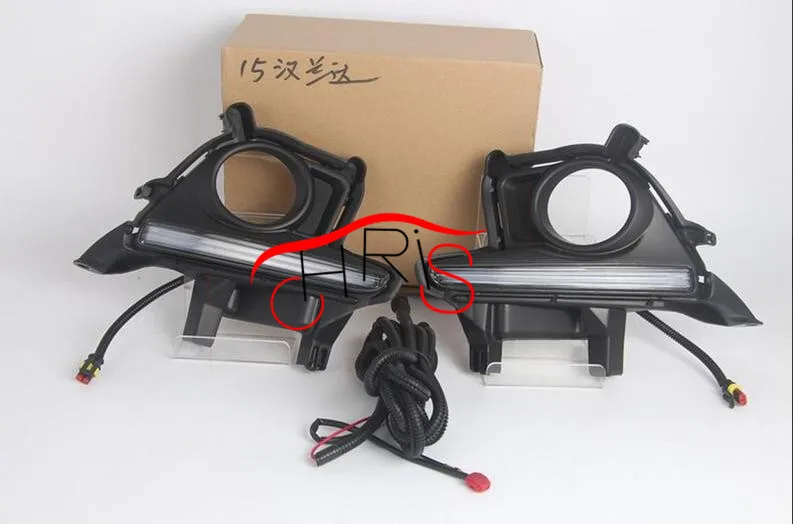 

LED Daytime Running Light For Toyota Highlander 2015 DLR Driving light