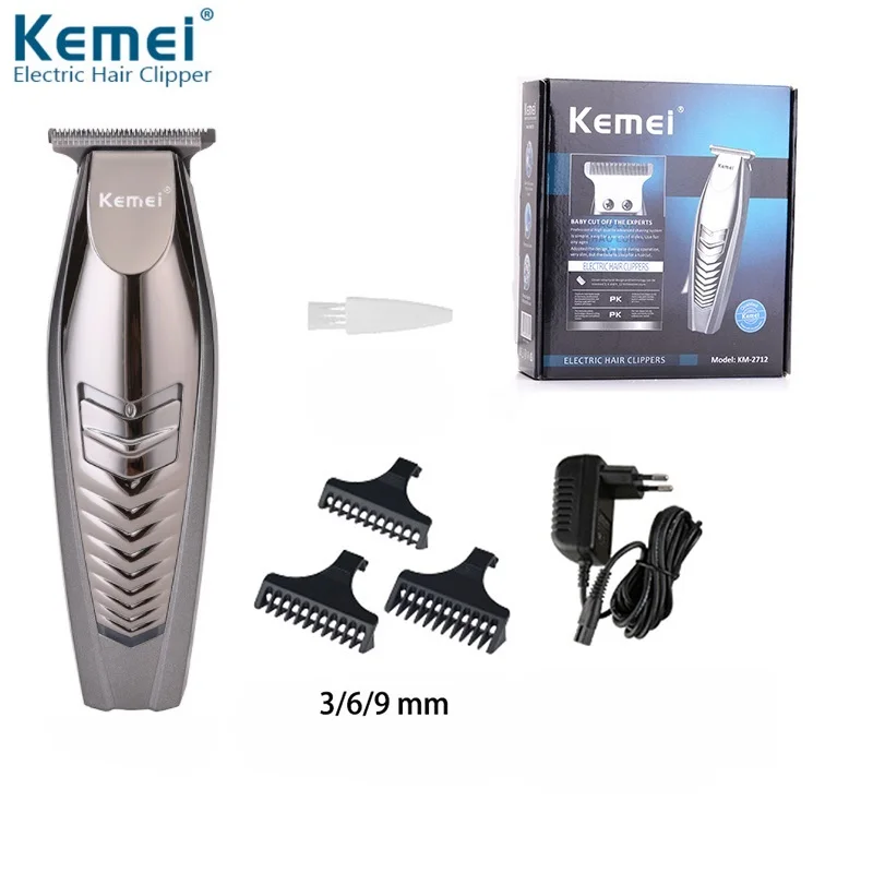 

Kemei 8W Hair Trimmer Professional Cordless Hair Clipper Beard Trimmer Men's Hair Cutter Barber Haircut Machine 0 mm Baldheaded