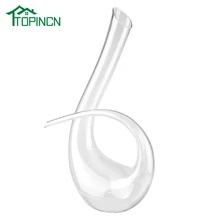 1500 мл 6 форма Графин Красный вина бренди Шампанское Кристалл Стекло Аэратор Бутылка-декантер Pourer аксессуары для кухонного бара