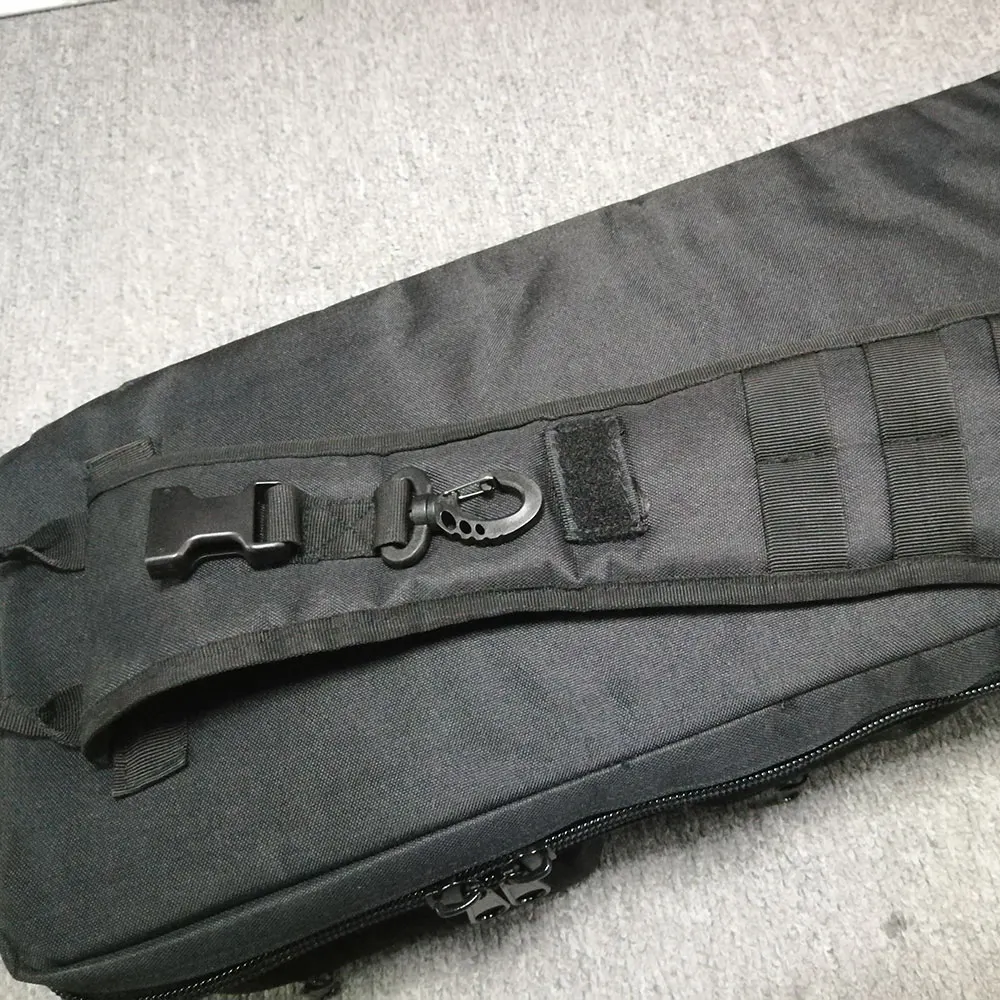 Новые тактические 2" винтовка Шестерни плеча MP5 Слинг Сумка рюкзак черный MPS охотничья Сумка кросс-мешок