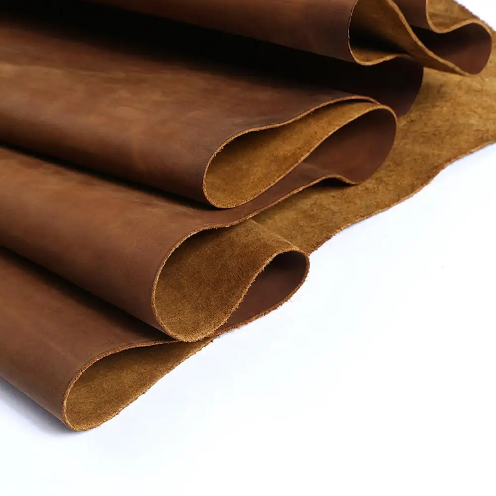 crazy horse skin LEATHER HIDES COW SKINS thick genuine leather about