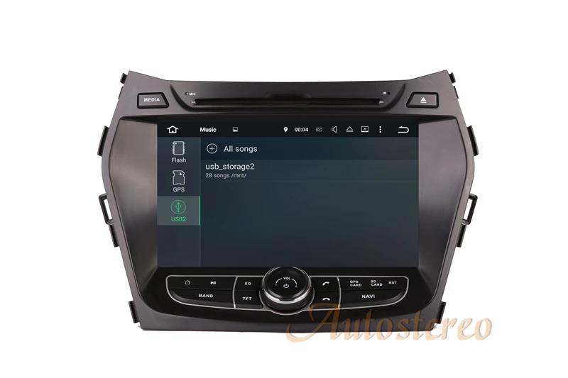 Sale New Android7.1 Car CD DVD Player AutoStereo Unit GPS Navigation For Hyundai IX45 Santa Fe 2012+ Multimedia Stereo Auto Headunit 12
