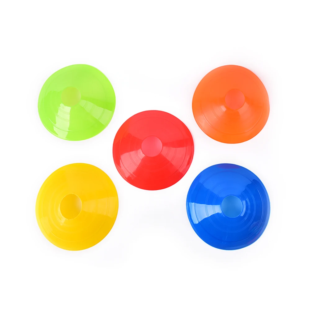 Conos Marker discos de entrenamiento de fútbol Rugby bola deportes entretenimiento accesorios 5 unids/lote