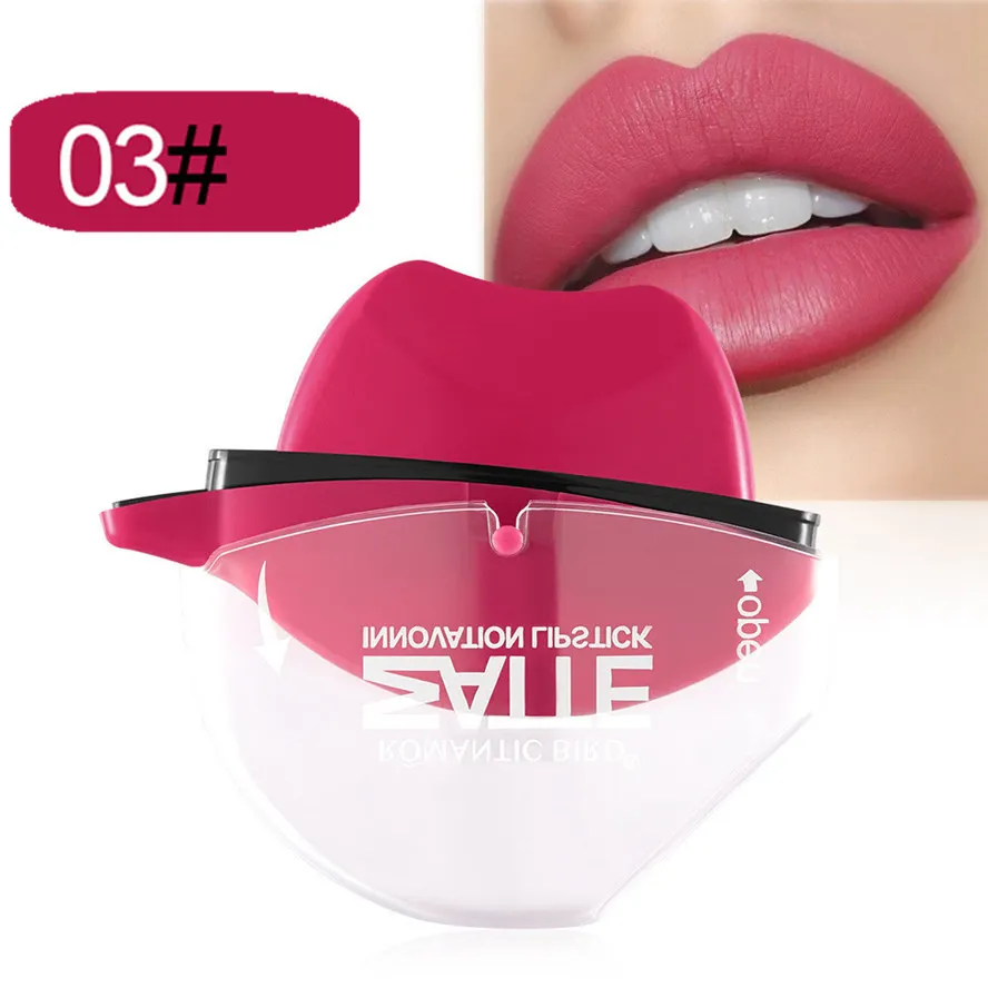 

1Pcs Dream Girl Pink Lip Balm Candy Color Moisturizing Natural Plant Lip Gloss Lipstick Fruit Embellish Lip Lipstic 12color #03
