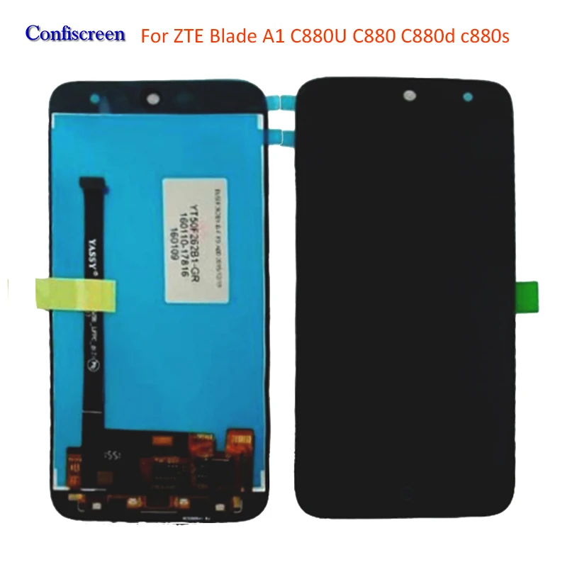 Для ZTE лезвие A1 C880U C880 C880d c880s ЖК-дисплей Дисплей Сенсорный экран планшета