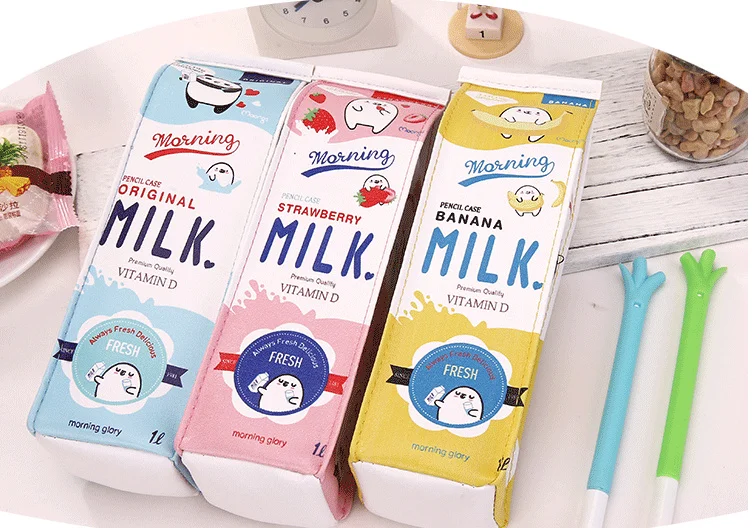 

Kawaii 3Colors - Milk Bottle 21*10CM PU Kid's Coin Gift BAG Case ; Girl Lady's Coin BAG Purse & Wallet Pouch BAG Case