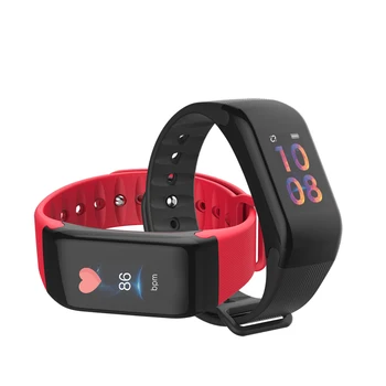 

Fitness Tracker Health Smart Bracelet Waterproof Sport Watch ECG PSG Recorder Bracelet Man Woman Smart Phone Watch 2019 KY-F1