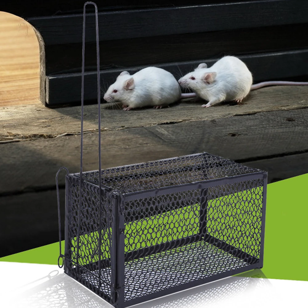 New Rat Cage Mice Rodent Animal Control Catch Bait Hamster Mouse Trap