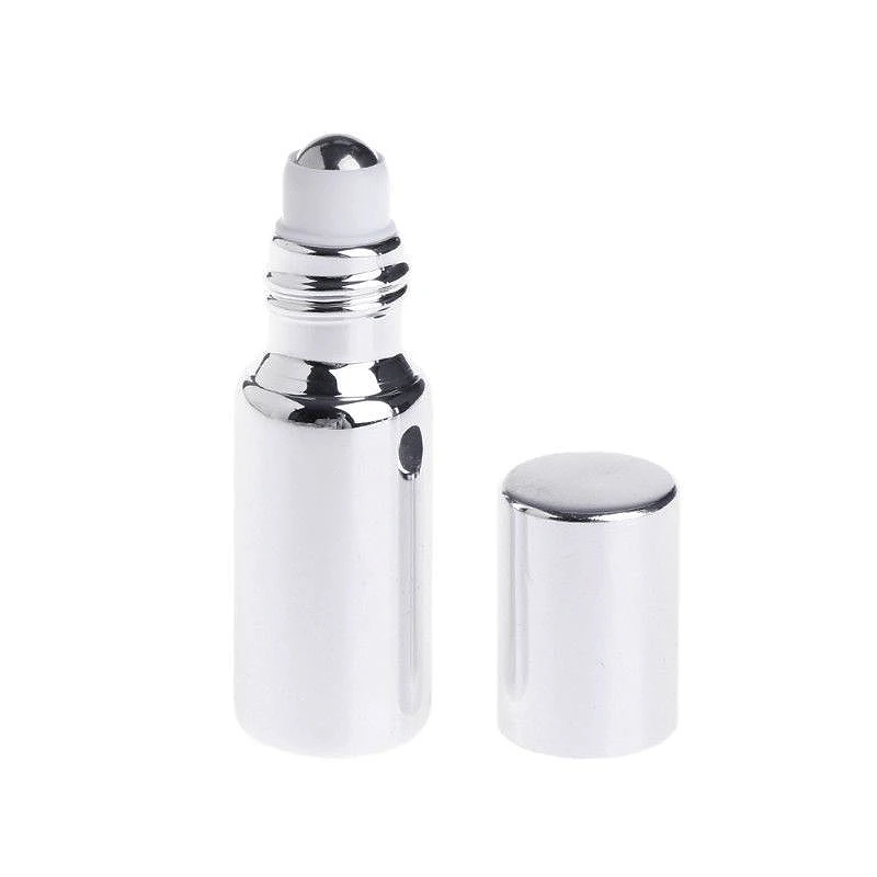 Roller Ball Refillable Smeared Essential Oil Massage UV Travel Empty Mini 5ml/10ml Separate bottles Glass Bottle Perfume