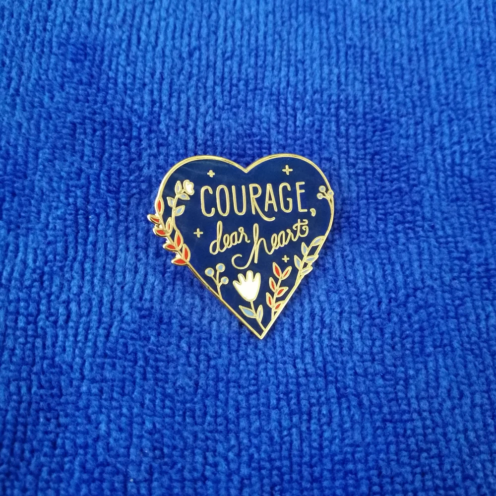 

Narnia Courage Lapel Pin Badge Brooches Metal