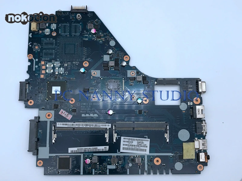 Материнская плата NOKOTION для Aspire системная 1/2/2/8 ГГц NB.MEQ11.001 NBMEQ11001 Z5WE1 5 1 2 1|z5we1