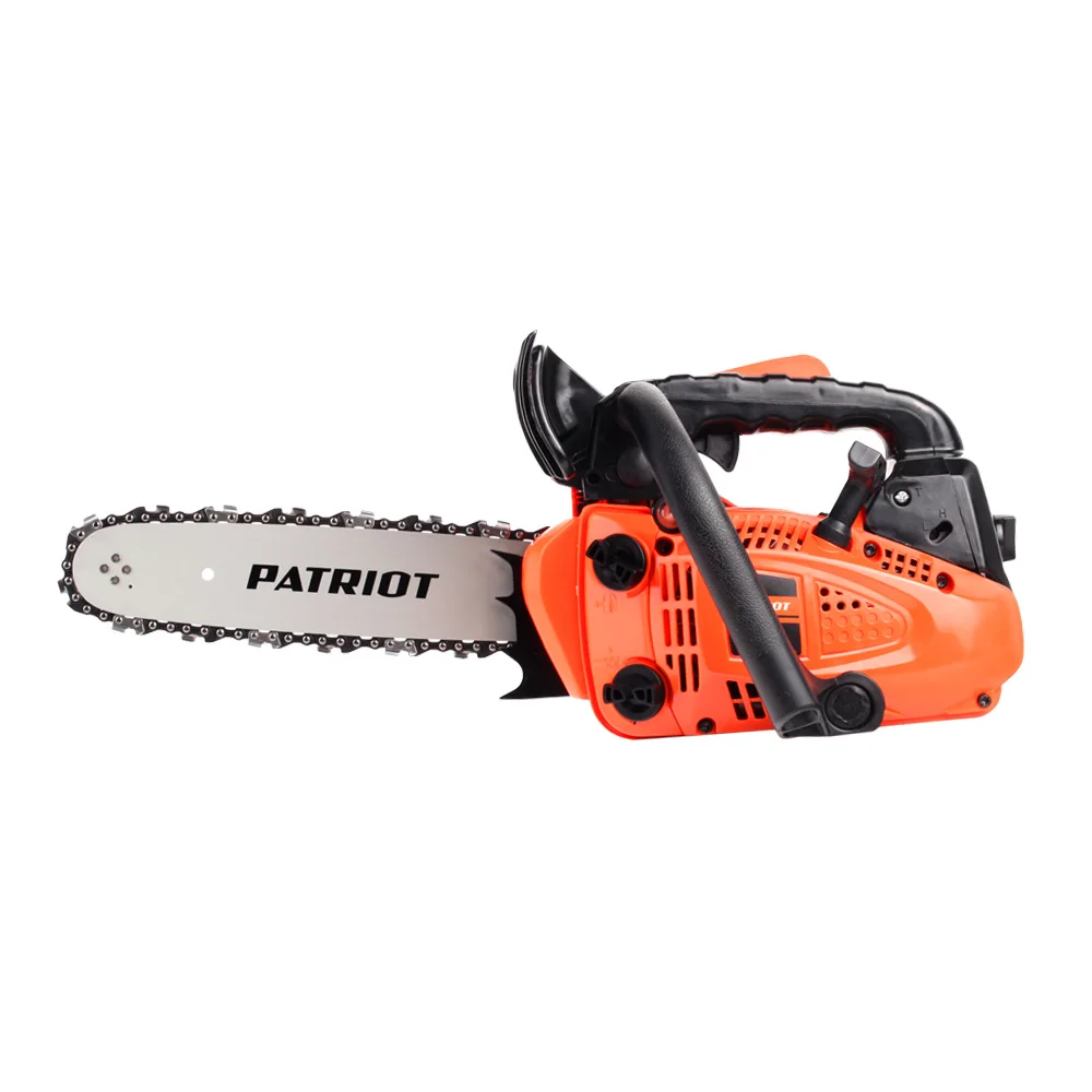 Пила цепная бензиновая PATRIOT PT 2512 (Мощность 1.3 л.с, длина шины 30 см, шаг цепи 3/8\'\', толщина звена 1.3 мм, емкость топливного бака 250 мл, объем двигателя 25 куб.см)