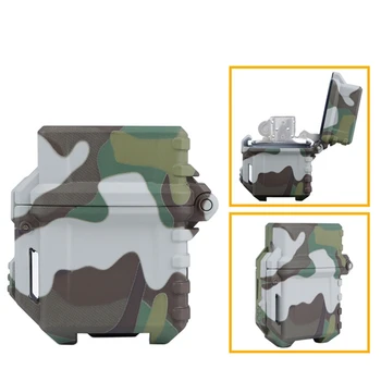 

Tactical Lighter Storage Case Universal Portable Box Container lighter storage box Camping hiking Outdoor Tools