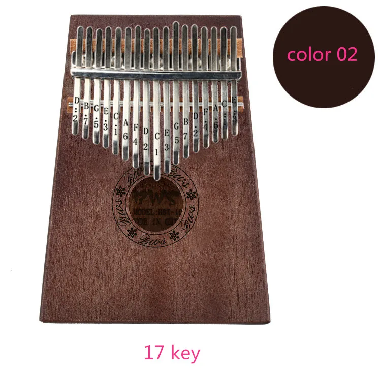 10/17 ключ палец калимба Mbira санза Thumb пианино карман размеры начинающих поддержки сумка клавиатура Marimba дерево музыкальный инструмент