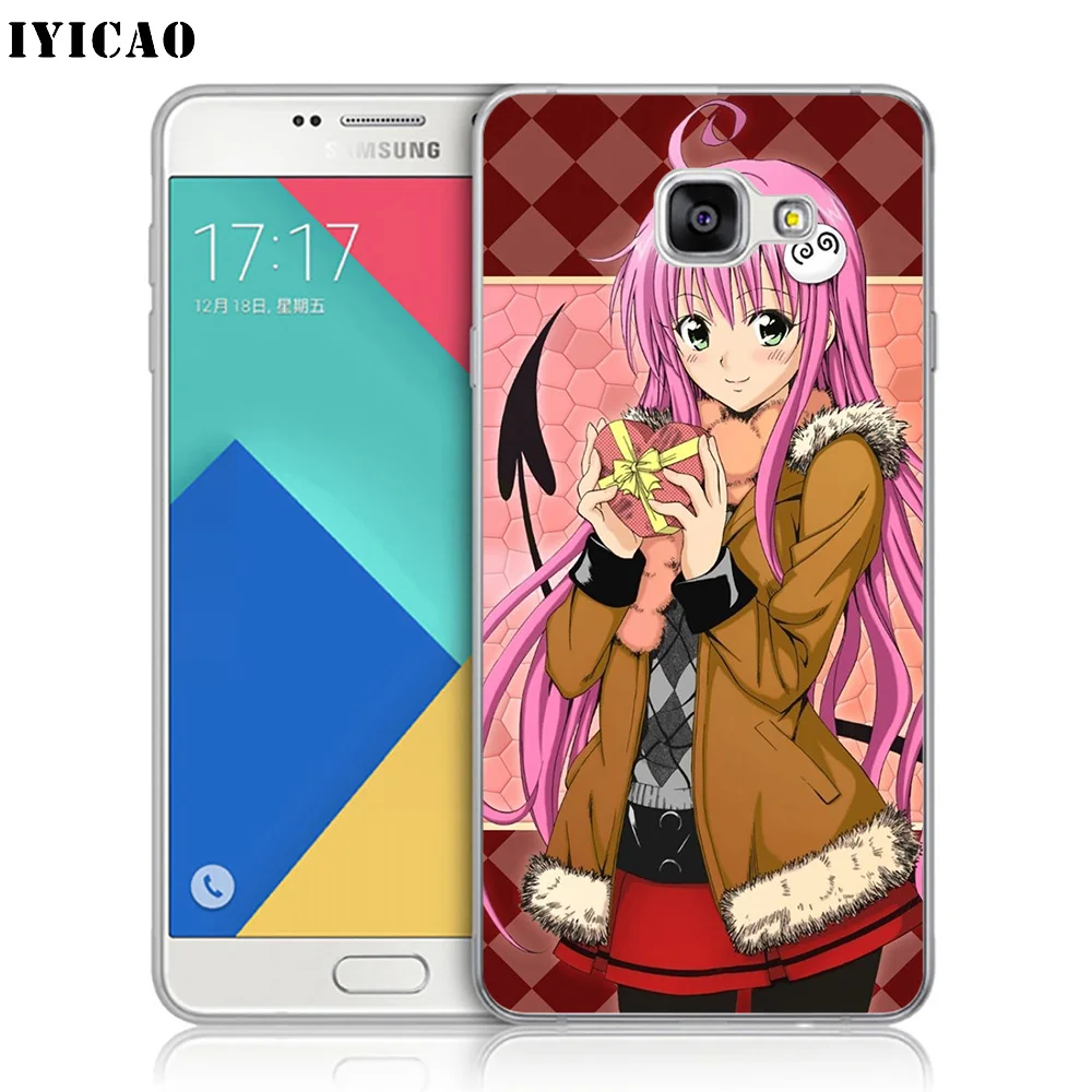 Мягкий силиконовый чехол для телефона IYICAO To Love Ru Darkness Samsung A10 A30 A40 A50 A70 M10 M20 M30