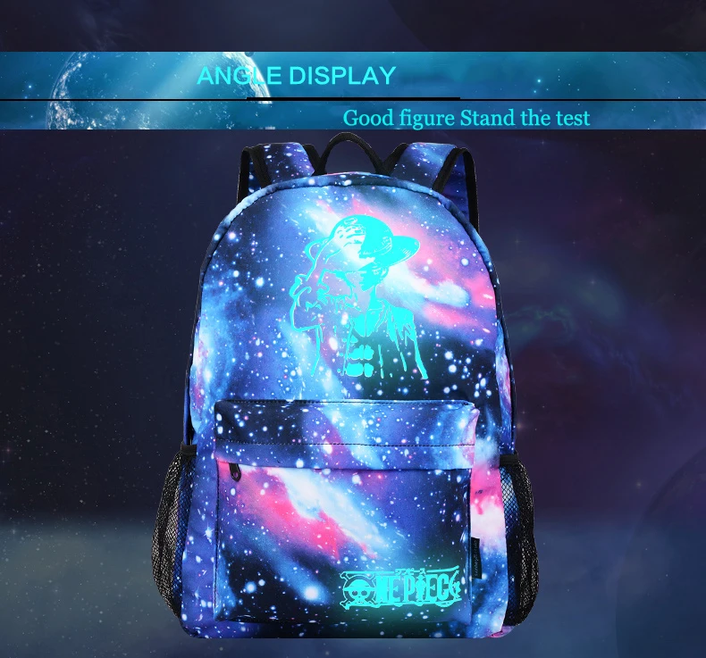 Senkey стильный мужской рюкзак студенческий аниме светящийся USB зарядка ноутбук школьная сумка для подростка Противоугонный рюкзак женский