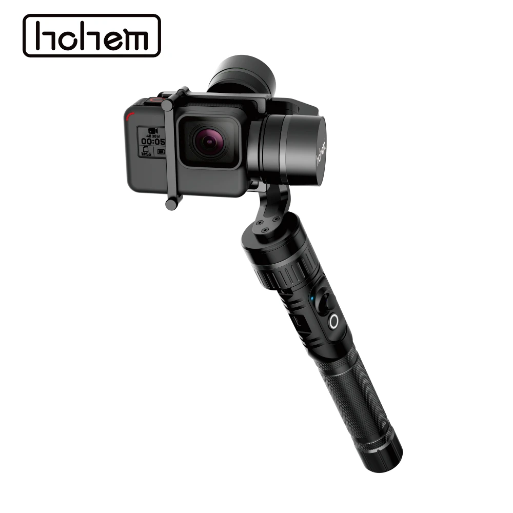 Hohem HG5 Gimbal 3-осевой Ручной Стабилизатор алюминиевый сплав для GoPro Hero 7 6 5 4 3 Xiaoyi SJCAM экшн-камер аналогичного размера